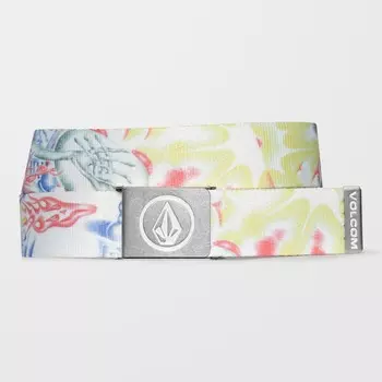 Ремень VOLCOM Fa Sam Ryser Web Belt White