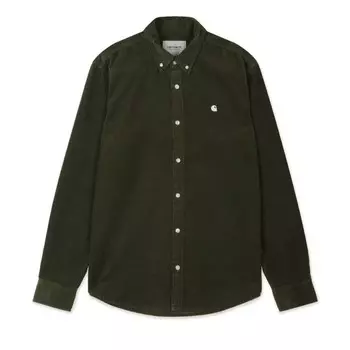 Рубашка CARHARTT WIP L/S Madison Cord Shirt Plant/Wax