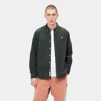 Рубашка CARHARTT WIP L/S Madison Shirt Hemlock Green / White 2022