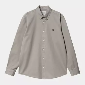 Рубашка CARHARTT WIP L/S Madison Shirt Marengo/Black 2023