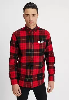 Рубашка CHEAP MONDAY Fit Shirt Red Tartan Scarlet Red