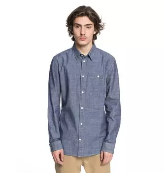 Рубашка мужская DC SHOES Henlow M Indigo Chambray