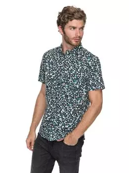 Рубашка мужская QUIKSILVER Sslinenprintshi M Mallard Linen