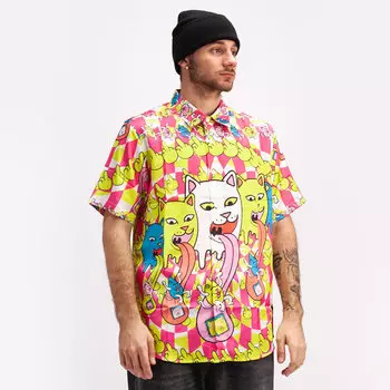 Рубашка RIPNDIP Micro Nerm Button Up Shirt Multi 2021