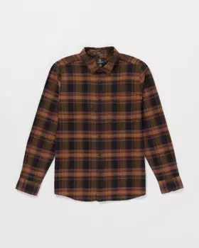 Рубашка VOLCOM Baystone Flannel Ls FW25 Black