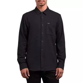 Рубашка VOLCOM Caden Solid Ls Black 2023