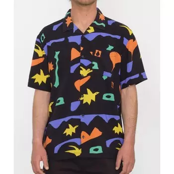 Рубашка VOLCOM Fa Arthur Longo Ss Black