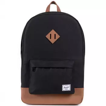 Рюкзак HERSCHEL Heritage A/S Black/Tan Synthetic Leather
