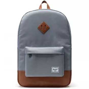 Рюкзак HERSCHEL Heritage Grey/Tan Synthetic Leather 21.5L