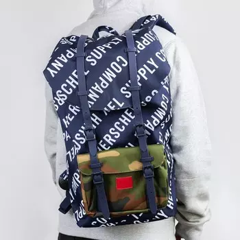 Рюкзак HERSCHEL Herschel Little America Roll Call Peacoat/Woodland Camo 25L 2020