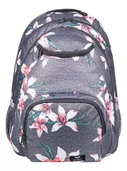 Рюкзак ROXY Shadow Swell J Charcoal Heather Flower Field