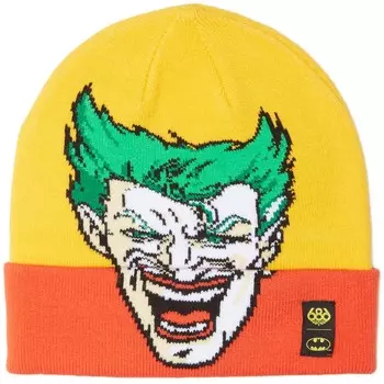 Шапка 686 Batman Knit Beanie Yellow 2023