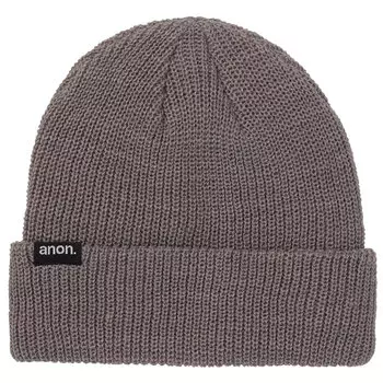 Шапка ANON Cuff Beanie Gray 2022