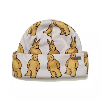 Шапка BSRABBIT Br Pat Jersey Beanie Ivory 2023