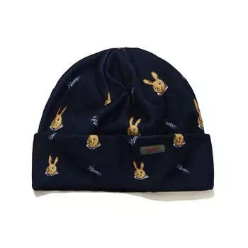 Шапка BSRABBIT Br Pat Jersey Beanie Navy 2023