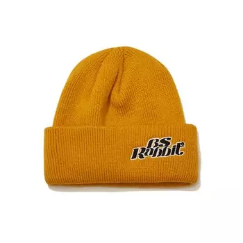 Шапка BSRABBIT Bs Logo Beanie Yellow 2023