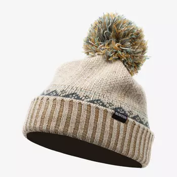Шапка BURTON Fair Isle Beanie OATMEAL HEATHER