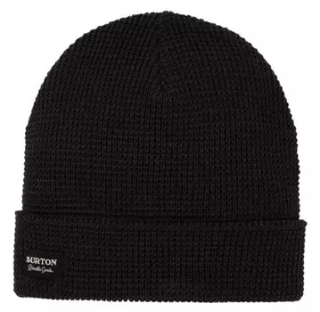 Шапка BURTON Waffle Beanie True Black 2022