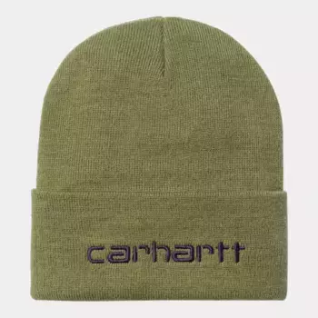 Шапка CARHARTT WIP Script Beanie FW25 Capulet / Aura