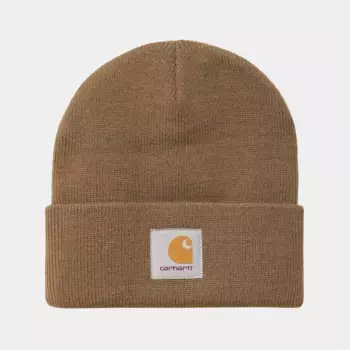 Шапка CARHARTT WIP Short Watch Hat FW25 Chocolate