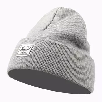 Шапка HERSCHEL Elmer Heather Light Grey 2022