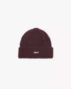 Шапка OBEY Future Beanie FW25 Plum Perfect
