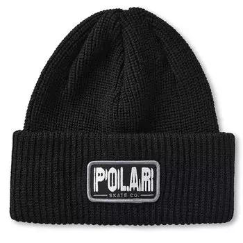 Шапка POLAR SKATE Co. Earthquake Merino Beanie Black 2022