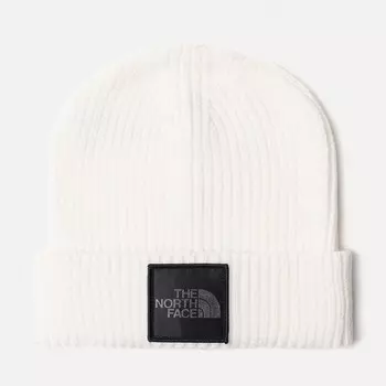 Шапка THE NORTH FACE Tnf Logo Box Cuff Beanie Tnf whit/eSl