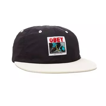 Шестипанельная кепка OBEY Inconvenient 6 Panel Strapback Black Multi 2020