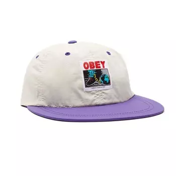 Шестипанельная кепка OBEY Inconvenient 6 Panel Strapback Khaki Multi 2020