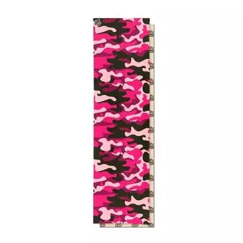 Шкурка для скейтборда FOOTWORK Pink/Black Camo 2021