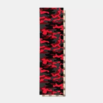 Шкурка для скейтборда FOOTWORK Red Camo 2021