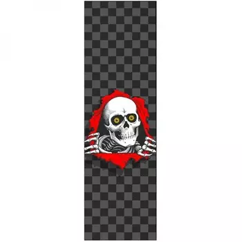 Шкурка для скейтборда POWELL PERALTA Ripper Checker Black O/S 2022