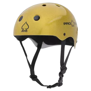 Шлем для скейтборда PRO TEC Classic Skate Gold Flake