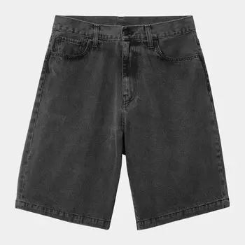 Шорты CARHARTT WIP Landon Short Black Heavy Stone Wash