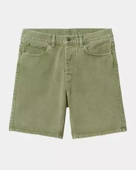 Шорты CARHARTT WIP Newel Short Kiwi (Worn Washed) 2023