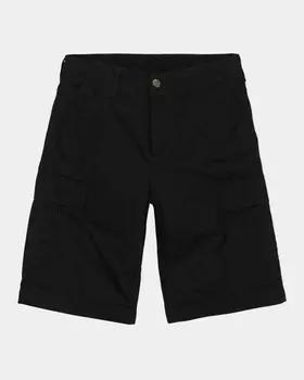 Шорты CARHARTT WIP Regular Cargo Short Black (Rinsed) 2023
