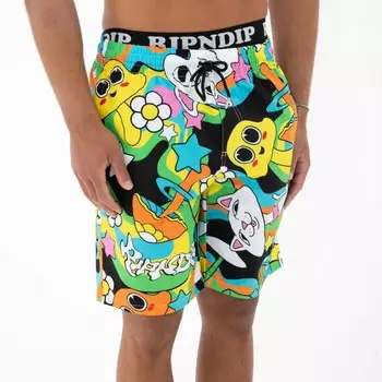 Шорты RIPNDIP Shroom Mania Swim Shorts Multi 2022