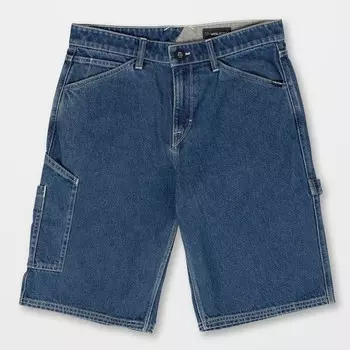 Шорты VOLCOM Labored Denim Utility Short Indigo Ridge Wash