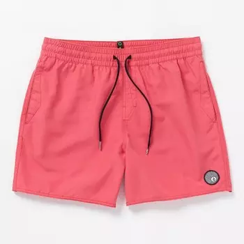 Шорты VOLCOM Lido Solid Trunk 16 Washed Ruby