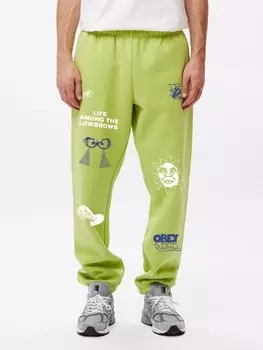 Спортивные брюки OBEY Chosen All Eyez Sweatpants Key Lime 2020