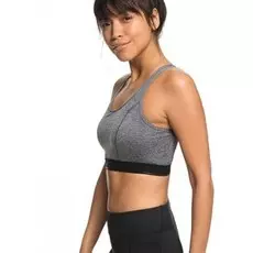 Спортивный бюстгалтер ROXY Stay Motivated J Charcoal Heather