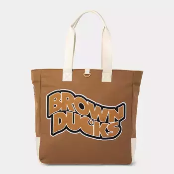 Сумка CARHARTT WIP Brown Ducks Tote FW25 Hamilton Brown / Wax