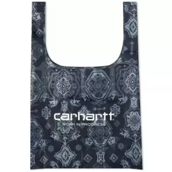 Сумка CARHARTT WIP Verse Shopping Bag Verse Print, Black / Wax 2023