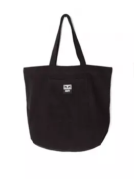 Сумка OBEY Wasted Tote Bag Black Twill