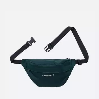 Сумка поясная CARHARTT WIP Payton Hip Bag Deep Lagoon / White 2021