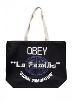 Сумка шоппер OBEY Obey La Familia Black 2020