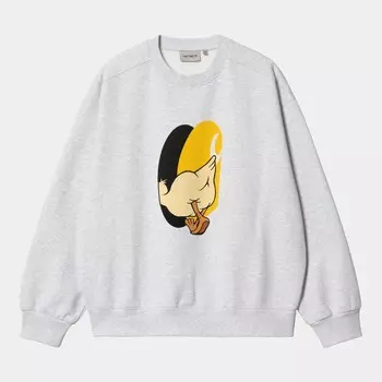 Свитшот CARHARTT WIP Deadkebab Knock Knock Sweatshirt Ash Heather