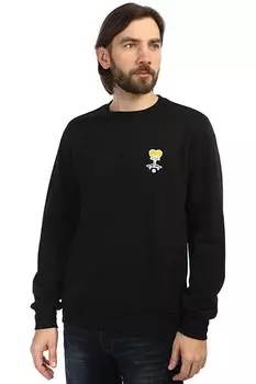 Свитшот мужский ELEMENT Tough Guy Crew Flint Black