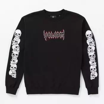 Свитшот VOLCOM Stone Lord Crew Black